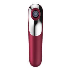 Satisfyer Stimulateur de clitoris + Vibromasseur Dual Love Rouge